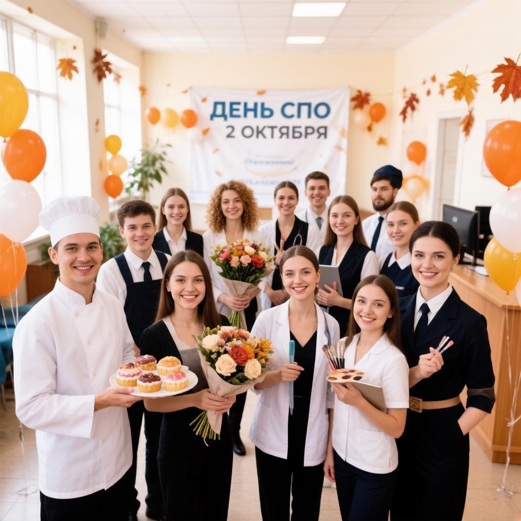 🎉 С Днём среднего профессионального образования! 🎉 2 октября —…